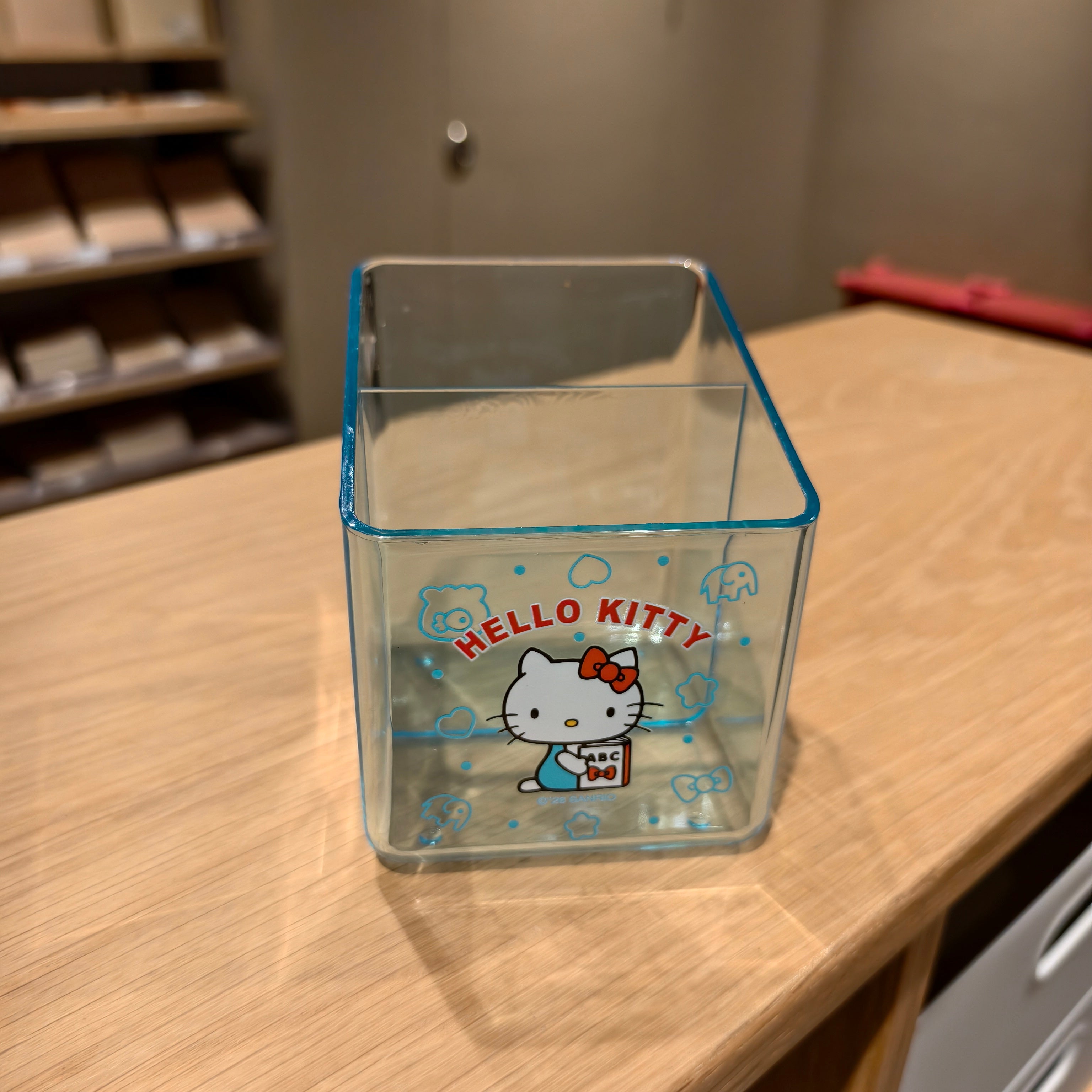 Hello Kitty Stationery Storage Box / Makeup Brush Holder